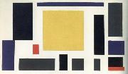 Theo van Doesburg composition vlll (the cow) oil